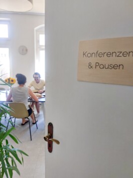 Koferenzraum Coworking in Dresden Pieschen.